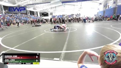 110 lbs Round 1 (4 Team) - Judson Jobe, East Kansas Eagles Red vs Axel Lorg, Untouchables Purple