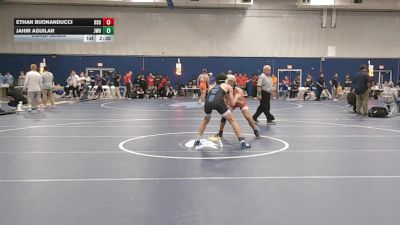 133 lbs Consolation - Ethan Buonanducci, Bridgewater State vs Jahir Aguilar, Johnson & Wales (RI)