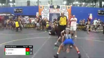 60 lbs Round 3 (8 Team) - Brayden Jones, Team Gotcha vs Keegan Cumbee, American Gladiators