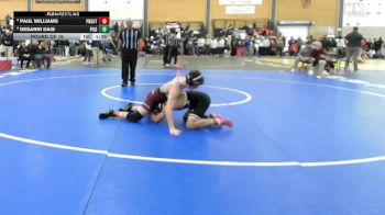 120 lbs Round Of 16 - Paul Williams, The Prout School vs Desanni Dais, Pilgrim