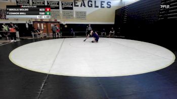 132 lbs Round Of 32 - Mikolaj Molski, Westhill vs Connor Brill, Trumbull