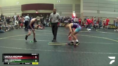 117 lbs Round 1 (6 Team) - Lincoln Hinchman, Untouchables Purple vs Max Christensen, Team Illinois