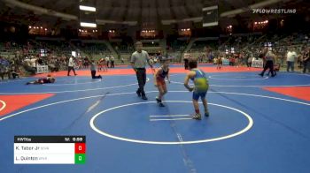 Final - Kelly Tabor Jr, Berryhill Wrestling vs Liam Quinton, Sperry Elementary Wrestling Club