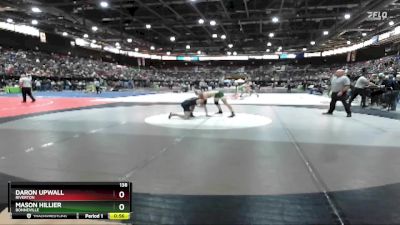 138 lbs Cons. Round 2 - Daron Upwall, Riverton vs Mason Hillier, Bonneville