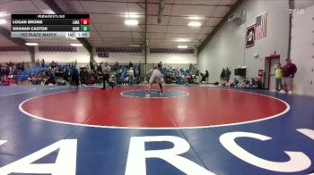 157 lbs 1st Place Match - Logan Brome, Laramie vs Khanan Caston, Glenrock