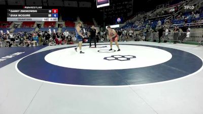 215 lbs Quarters - Danny Zmorowski, OH vs Evan McGuire, MN