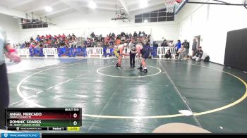 285 lbs Champ. Round 2 - Angel Mercado, Crespi Carmelite vs Dominic Soares, St. Joseph (Santa Maria)