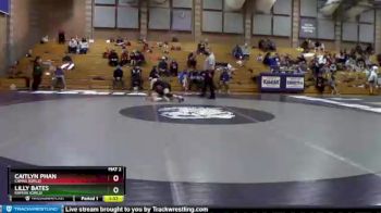 100 lbs Quarterfinal - Caitlyn Phan, Camas (Girls) vs Lilly Bates, Kamiak (Girls)