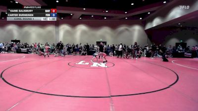 63 lbs Cons. Round 1 - Kaine Salisbury, Maryland vs Carter Burneisen, Pennsylvania