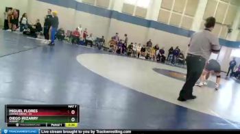 175 lbs Round 2 (4 Team) - Miguel Flores, Center Grove vs Diego Irizarry, Hobart