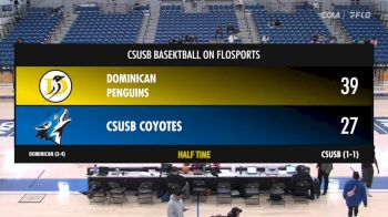 Replay: Dominican (CA) vs CSUSB | Nov 23 @ 1 PM