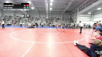 132 lbs Rr Rnd 3 - Lane Metcalf, Hillbilly Hammers vs Nico Maisel, University Hawks Wrestling Club