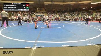 66 lbs Round Of 16 - Liliana Guerrero, Brushy Wrestling Club vs Adalynn Porter, Willard Youth Wrestling