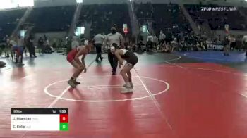 88 lbs Rr Rnd 4 - Josiah Maestas, Pride WC vs Evan Soliz, Valiant