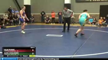 170 lbs Round 1 (6 Team) - Katie Schlosser, TigerHawk Wrestling vs Allie Burke, Nebraska Vipers Red