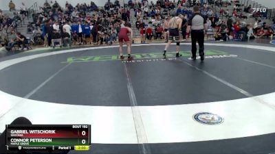 139 lbs Round 3 - Connor Peterson, Maple Grove vs Gabriel Witschorik, Waconia