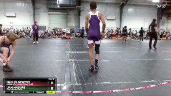 115 lbs Cons. Round 2 - Liam Maguire, Carolina Reapers vs Manuel Newton, MBCRD Youth Wrestling Club