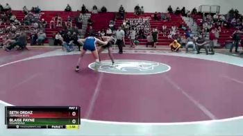 152 lbs Semifinal - Seth Ordaz, Toppenish Boys vs Blaise Payne, Goldendale