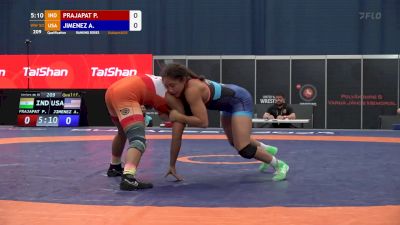 50 kg Qualification - Audrey Jimenez, USA vs Priyanshi Prajapat, IND