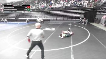 5A 140 lbs Cons. Semi - Bailee Broderick, Payson vs Aspyn Knight, Wasatch
