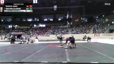 215 lbs Champ. Round 2 - Marcus James, Taylor County vs Brayden Allender, Campbell County