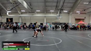90 lbs 3rd Place Match - Kaden Logan, MD Maniacs vs Jaxon Chambers, Panthers