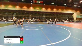 157 lbs Consi Of 32 #2 - Jack Dalling, Chico vs Abraham Marquez, Fruitland