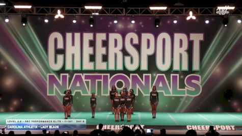 Carolina Athletix - Lady Blaze [2026 L4.2 - Rec Performance Elite - 11-18Y Day 2] 2026 CHEERSPORT National All Star Cheerleading Championship