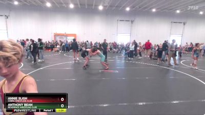 105 lbs Semifinal - Annie Sligh, Cobra Wrestling Club vs Anthony Bean, Reverence Wrestling Club