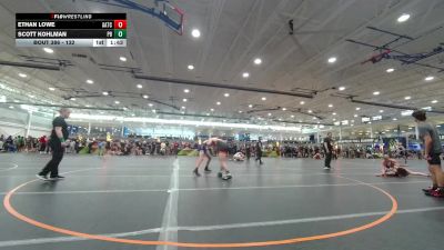 132 lbs Cons. Round 2 - Scott Kohlman, Unattached vs Ethan Lowe, Unattached