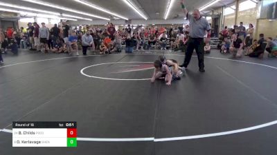 66 lbs Round Of 16 - Brody Childs, Pocono Summit vs Oliver Kerlavage, Shenandoah