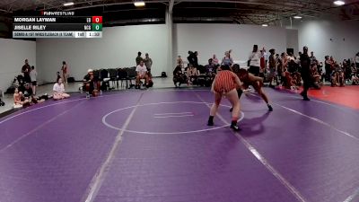 125 lbs Semis & 1st Wrestleback (8 Team) - Jiselle Riley, North Carolina Gold vs Morgan Layman, EsteBuilt