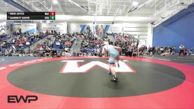 175 lbs Cons. Round 2 - Garrett Davis, Gardner Edgerton vs Reid Joyce, Maize