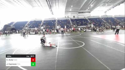 62 lbs Consolation - Elian Avila, Powerline Wrestling vs Jesse â??Ã?ÃºEL GALLO NEGROâ??Ã?Ã¹ Espinoza, Total Kaos WC