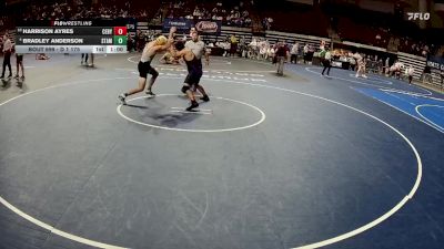 D 1 175 lbs Cons. Round 4 - Bradley Anderson, St. Amant vs Harrison Ayres, C.E. Byrd