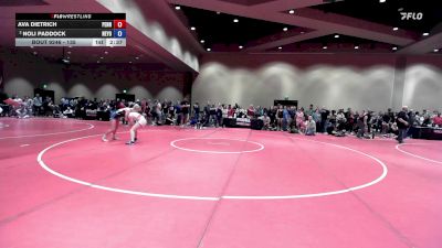 135 lbs Cons. Semis - Ava Dietrich, Pennsylvania vs Noli Paddock, New York