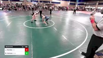 109 lbs Round Of 16 - Jaden Montez, Spring Klein WC vs Bailey Holman, Poway Elite