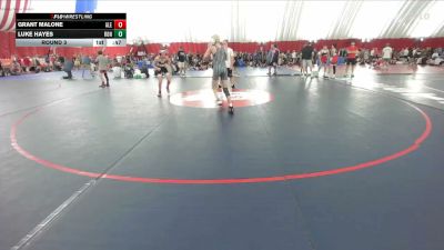 101-103 lbs Round 3 - Grant Malone, Alexandria vs Luke Hayes, Roncalli
