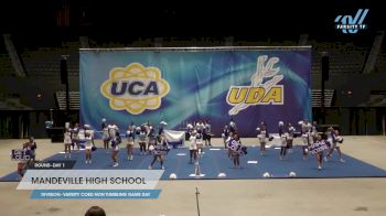 Mandeville High School - Mandeville High School [2023 Varsity Coed Non Tumbling Game Day Day 1] 2023 UCA Magnolia Regional