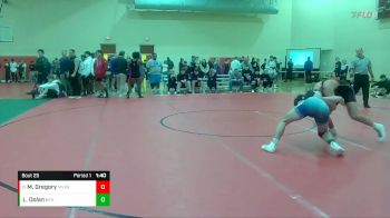 144 lbs Champ. Round 1 - Mavrik Gregory, Mount Vernon vs Lucas Dolan, Benedictine