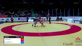 62kg Round 2 - Mackenzie Cayer, Dinos WC vs Marley Jackson, BMWC