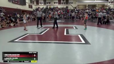 S-5 lbs Cons. Semi - Treyvin Bascom, Big Game Wrestling Club vs Landon Allen, Indee Mat Club