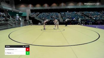 157 lbs Consi Of 32 #2 - Dougie Swanson, Providence vs Zachary Rowe, California Baptist University