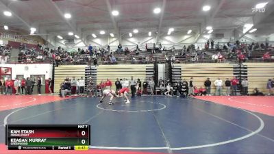 126 lbs Cons. Round 4 - Kam Stash, Crown Point vs Keagan Murray, Greenwood