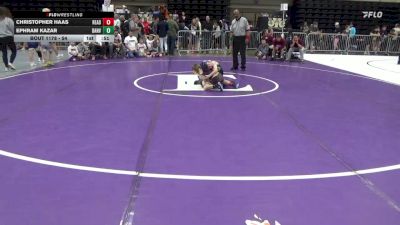 54 lbs Consi Of 8 #2 - Christopher Haas, Reading vs Ephram Kazar, Danville