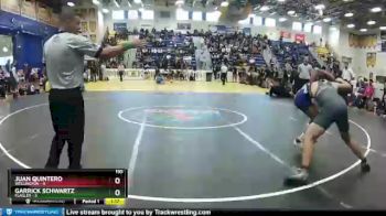 195 lbs Semifinals (8 Team) - Garrick Schwartz, Flagler vs Juan Quintero, Wellington