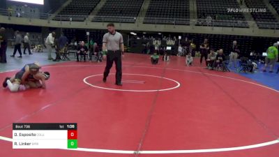 95 lbs Final - Dominic Esposito, Columbia vs Ryder Linker, Spring Grove