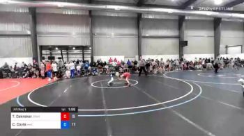 43 kg Prelims - Tyler Dekraker, Gitomer vs Cadyn Coyle, MWC Wrestling Academy