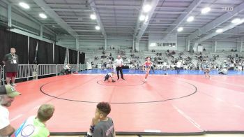 90 lbs Rr Rnd 2 - Alexzander Ybarra, Ragin Raisins Fredonia ES vs Noah Benson, Team Barracuda Elem