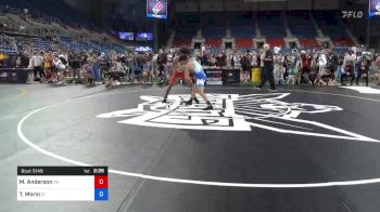 126 lbs Cons 4 - Miles Anderson, Nebraska vs Treygen Morin, Idaho